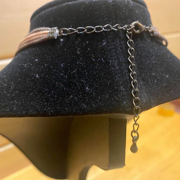 Corded Necklace with Beads Approx 15 inches 5/$25 - Picture 3 of 3